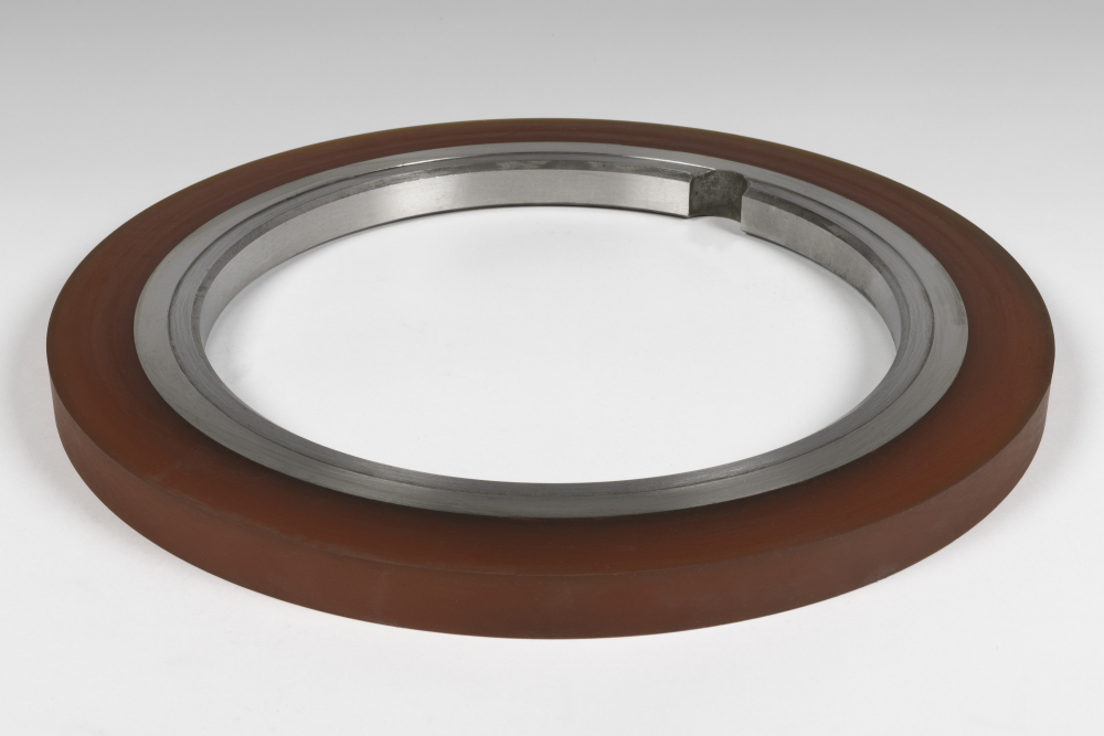 Rubber bonded spacers
